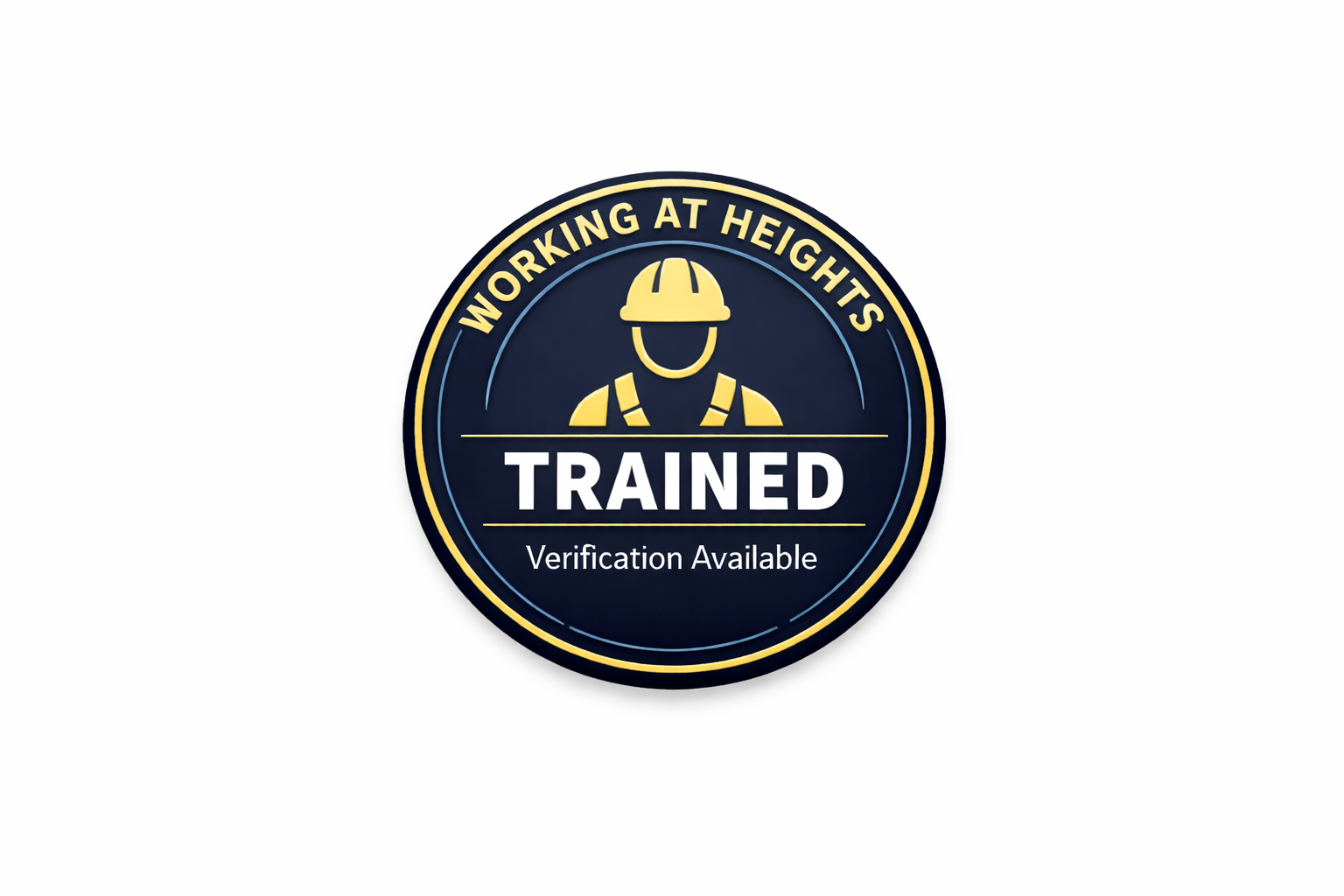 Working at Heights badge